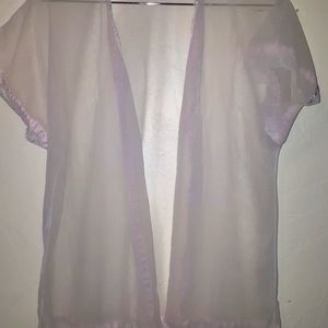 Vintage nylon bed jacket